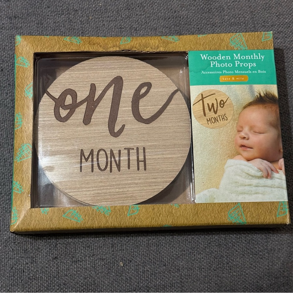 Wooden Baby Milestone Discs